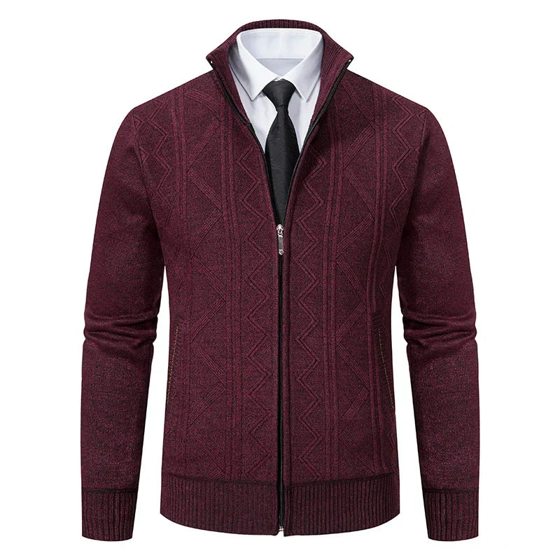 Dawson™ – Cardigan zippé structuré