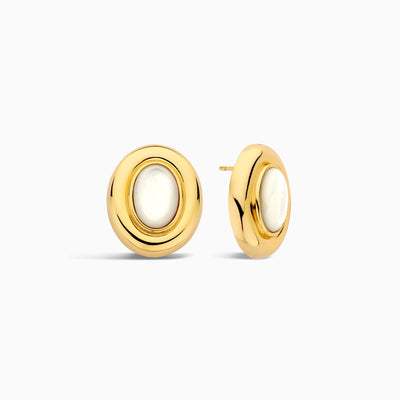 Boucles d'oreilles Giselle Pearl | Or