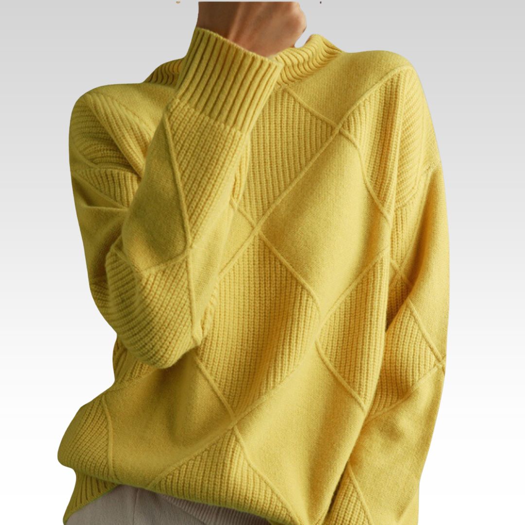 Adelle | Pull col roulé confortable