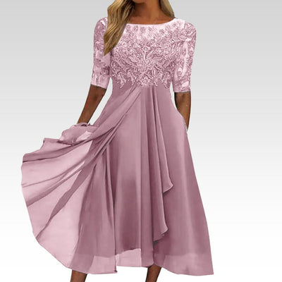 Taryn® | Robe midi en dentelle élégante