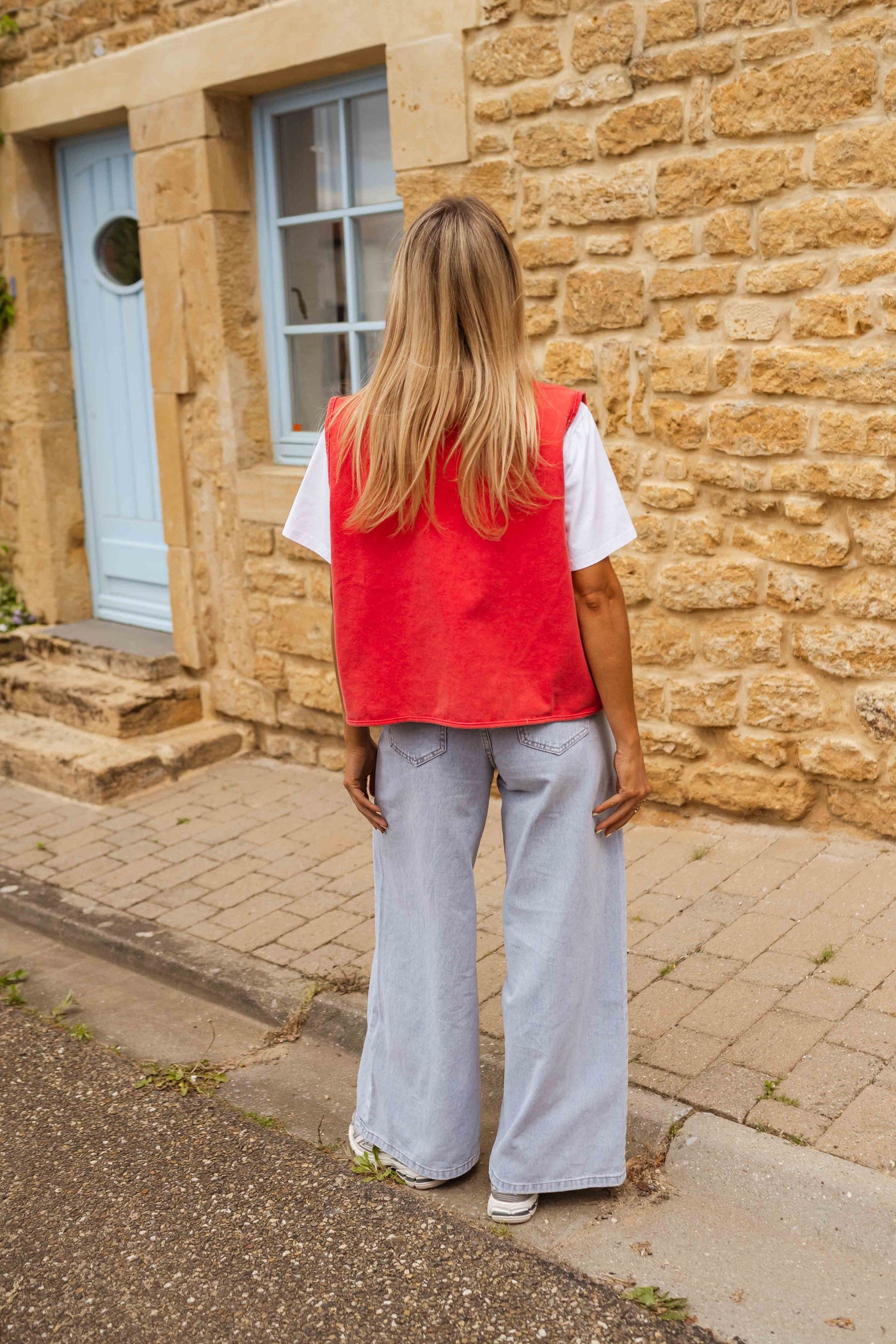 Elyzia™ | Gilet d'été en tissu structuré