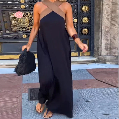 Anne | Robe élégante à décolleté croisé