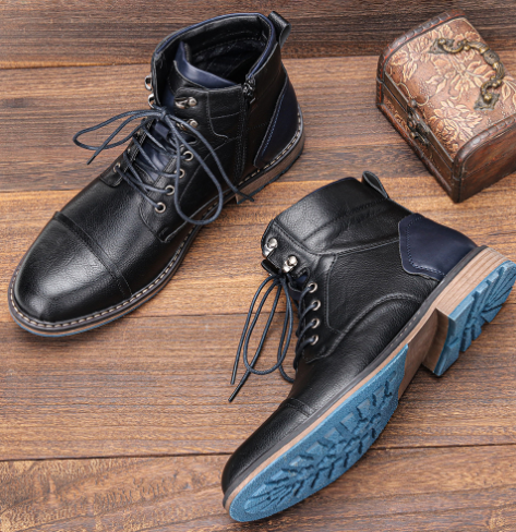 Aaron | Bottes Oxford en cuir premium faites à la main