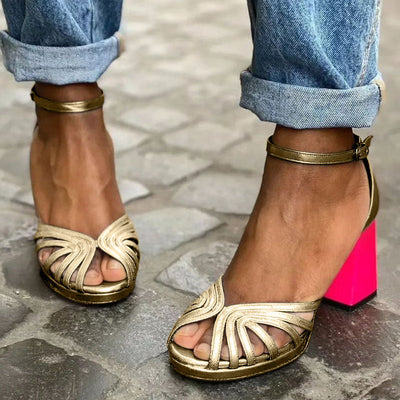 Soise™ | Sandales classiques avec bride de cheville et bout ouvert