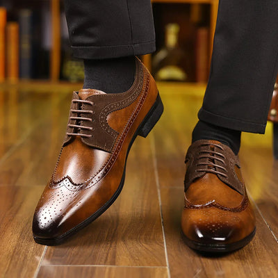 Chaussures en cuir à lacets Alexander Prescott