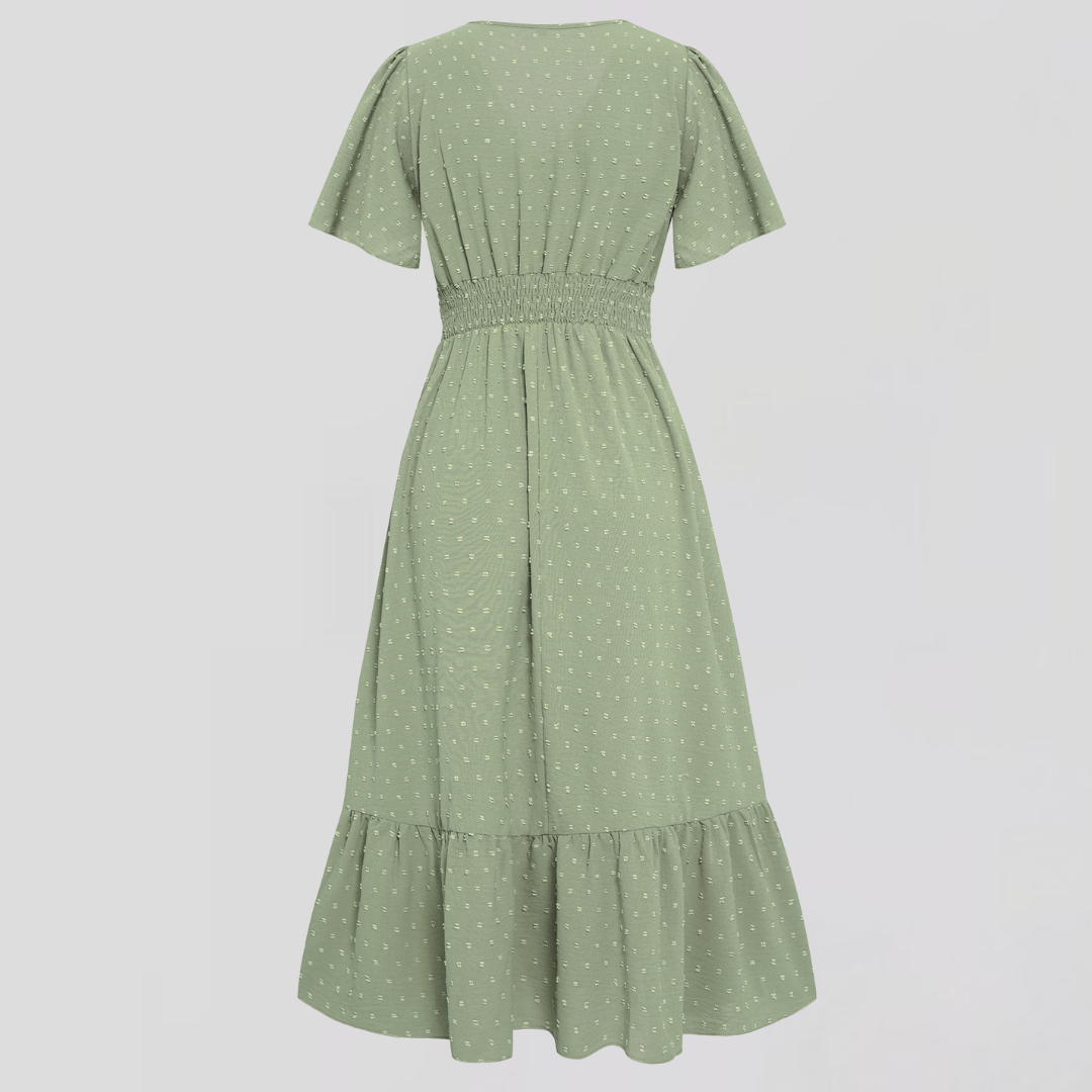 ARIA™ | ROBE MIDI AVEC ENCOLURE EN V