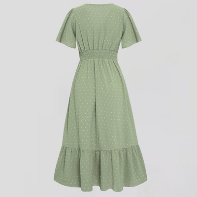 ARIA™ | ROBE MIDI AVEC ENCOLURE EN V