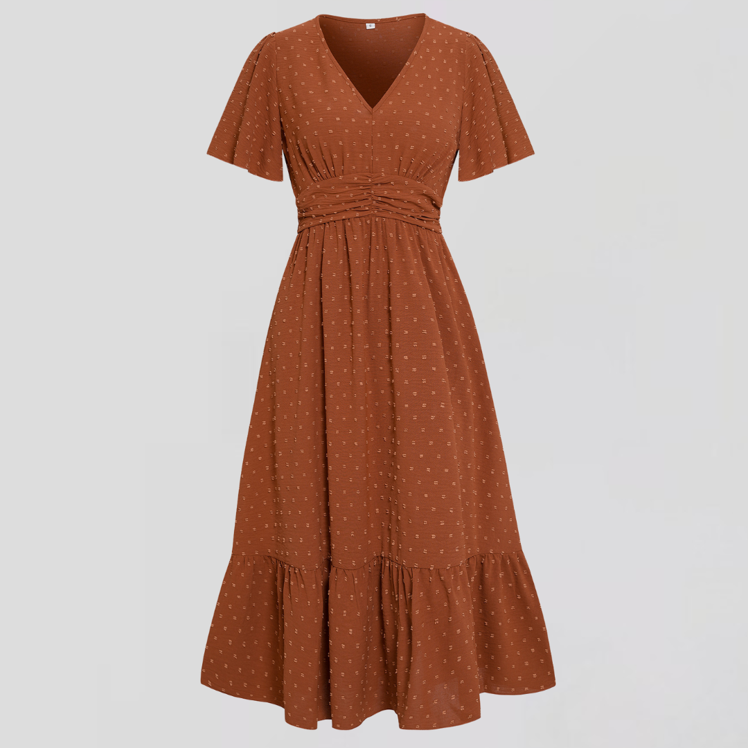 ARIA™ | ROBE MIDI AVEC ENCOLURE EN V