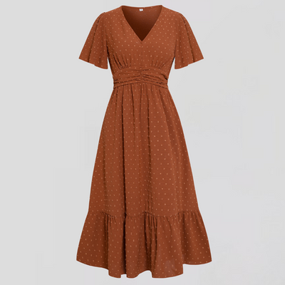 ARIA™ | ROBE MIDI AVEC ENCOLURE EN V