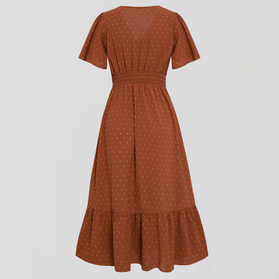ARIA™ | ROBE MIDI AVEC ENCOLURE EN V