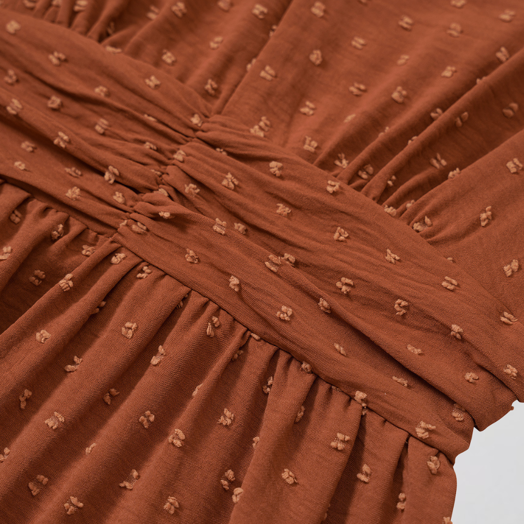 ARIA™ | ROBE MIDI AVEC ENCOLURE EN V