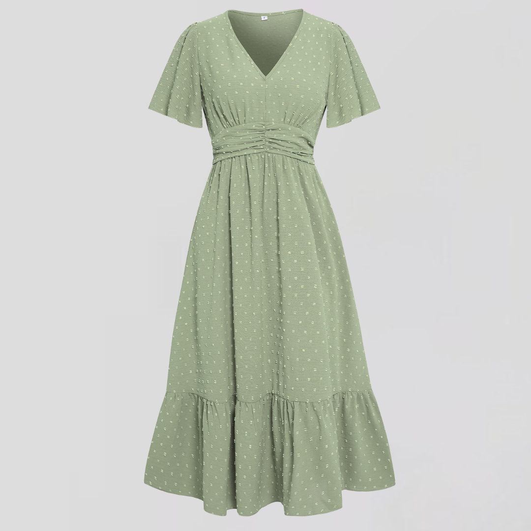 ARIA™ | ROBE MIDI AVEC ENCOLURE EN V