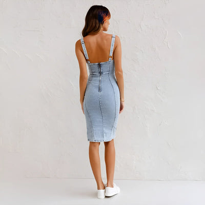 Arianna™ | Robe en Denim