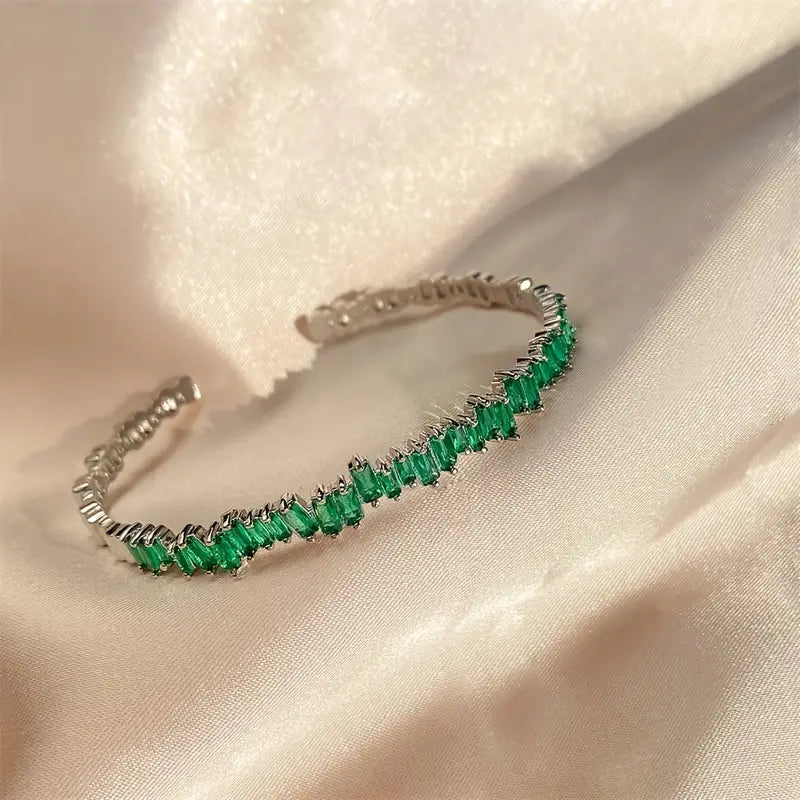 Pénélope | Bague en Or Blanc 14k Premium