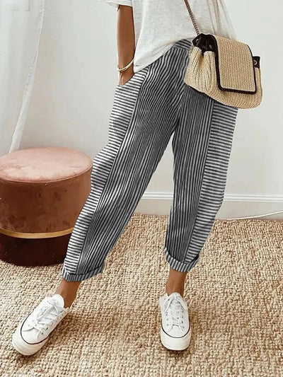 Kae | Pantalon Rayé