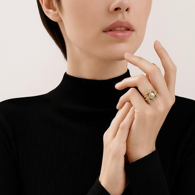 LUNA D'ORO | VISION LUMINEUSE ANNEAU