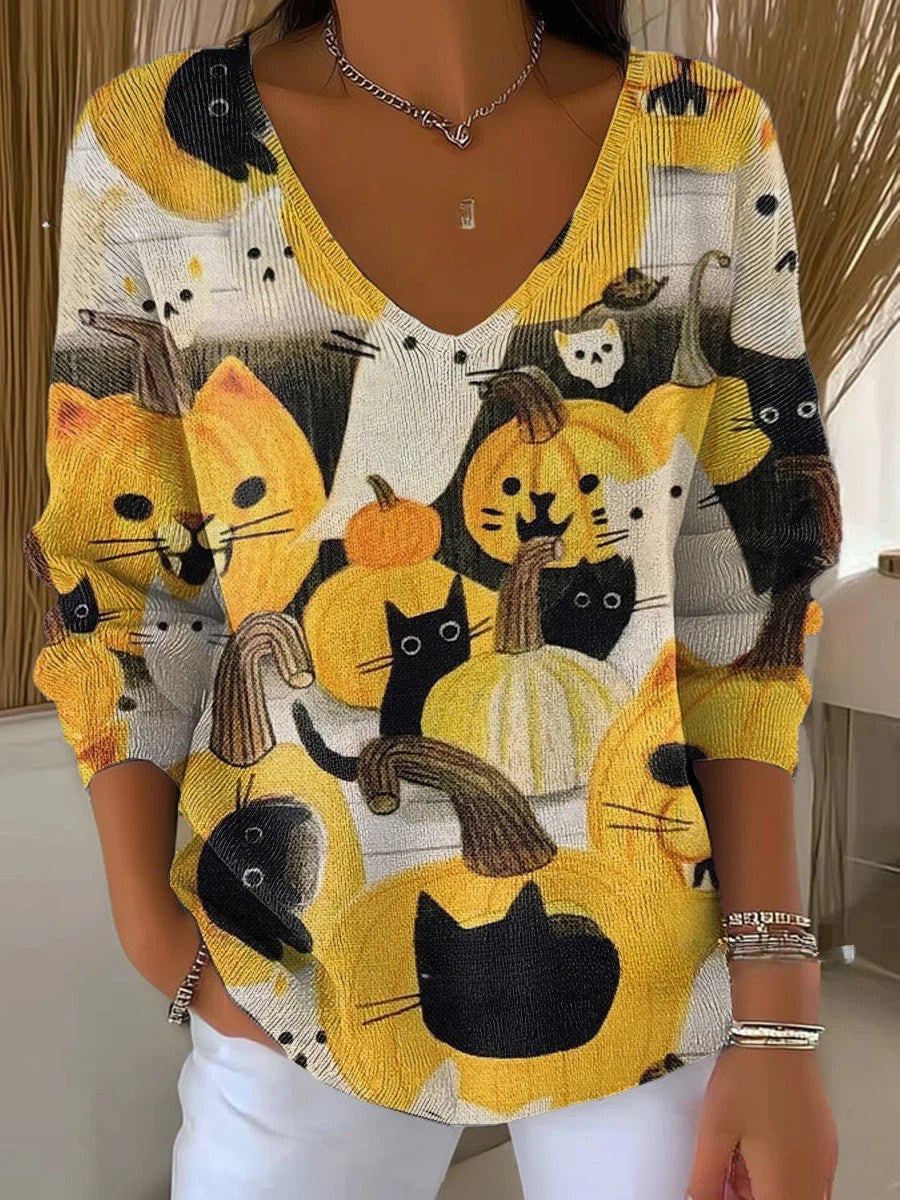 FLORENCE | Pull à col en V