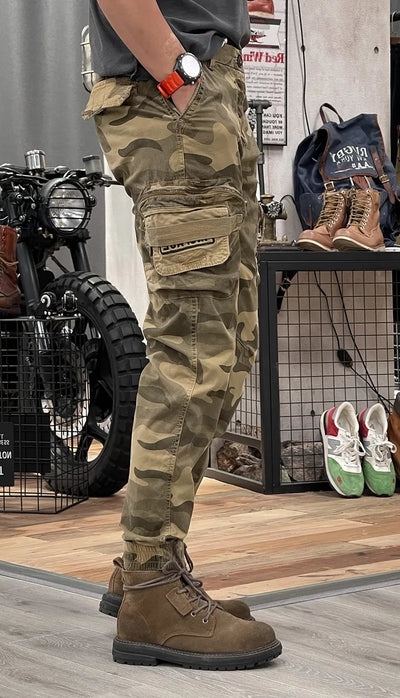 L’atelier D’amélie-Jeans Biker Slim Fit Distressés pour Hommes