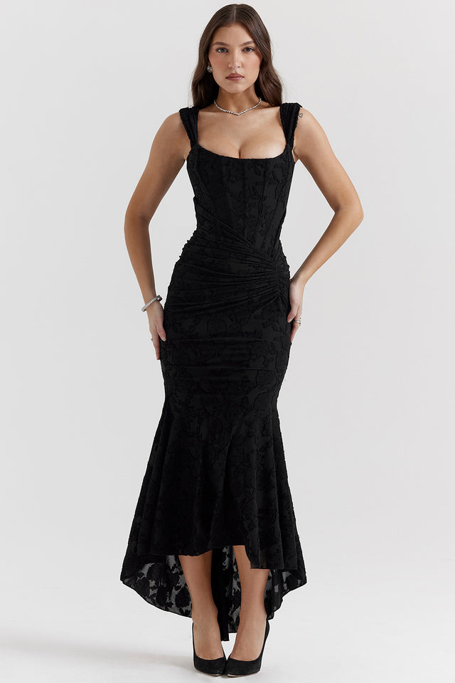 Zoey – Robe Élégante avec Taille Définie