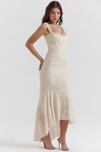 Zoey – Robe Élégante avec Taille Définie