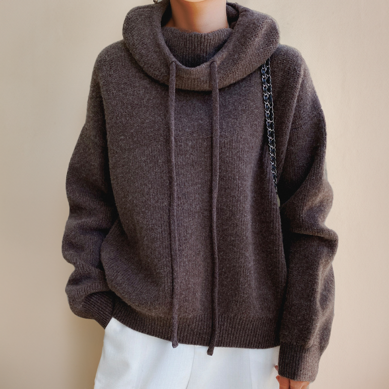Cloé | Pull à col roulé chic et intemporel