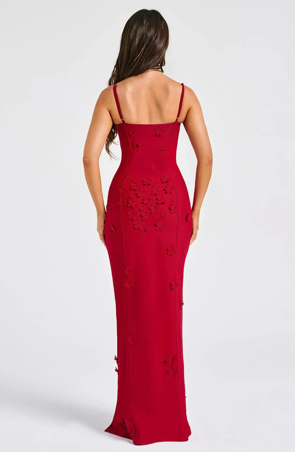 Robe Maxi en Appliqué Floral L’atelier D’amélie