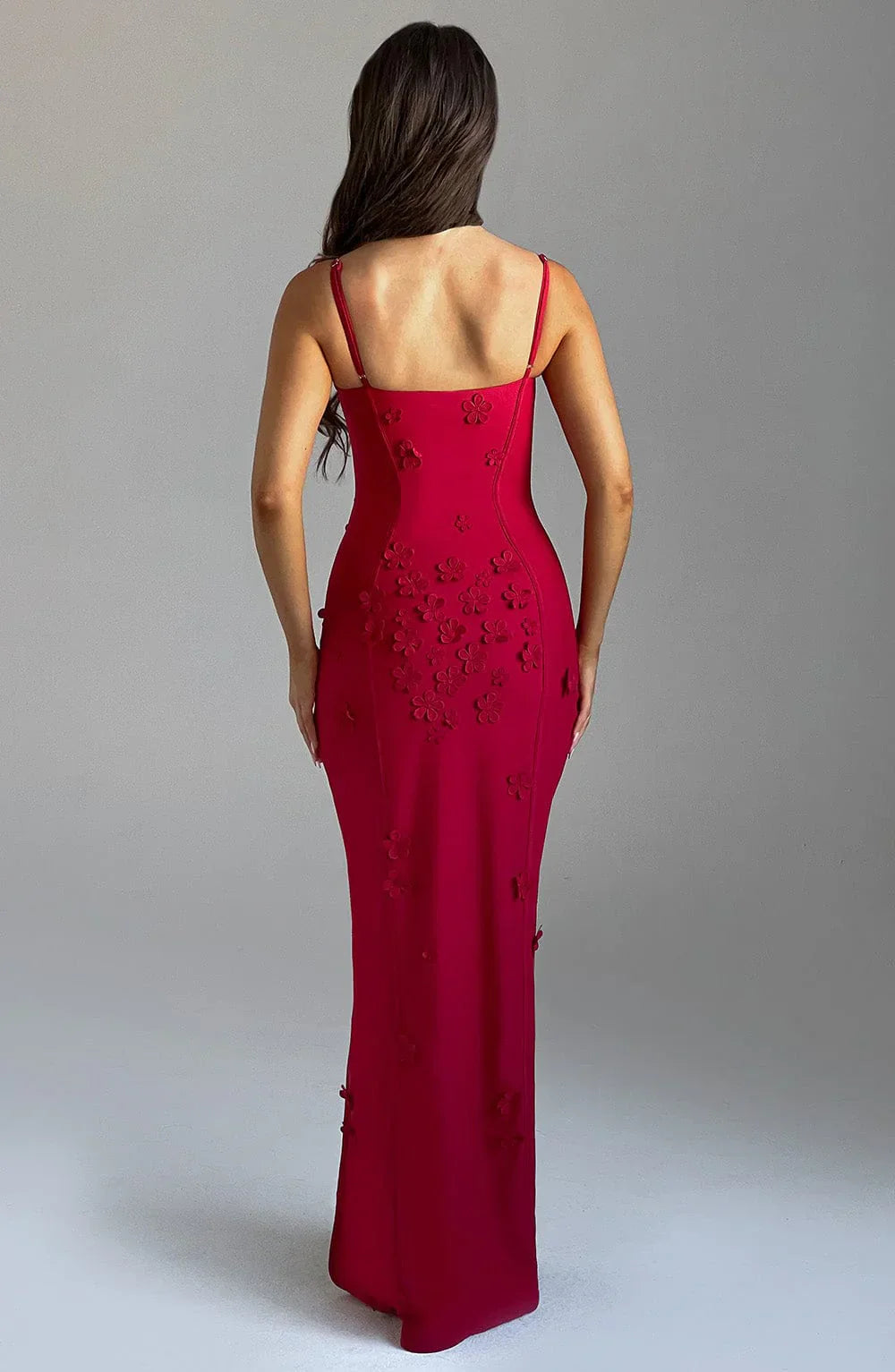 Robe Maxi en Appliqué Floral L’atelier D’amélie