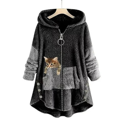 Sagas | Sweat à capuche en peluche douce