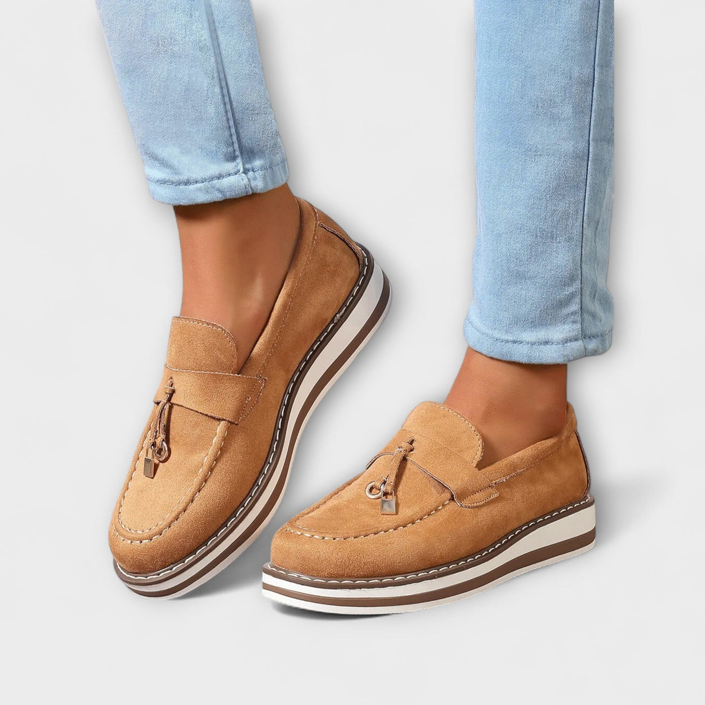 Halo – Mocassins décontractés à Bout Rond