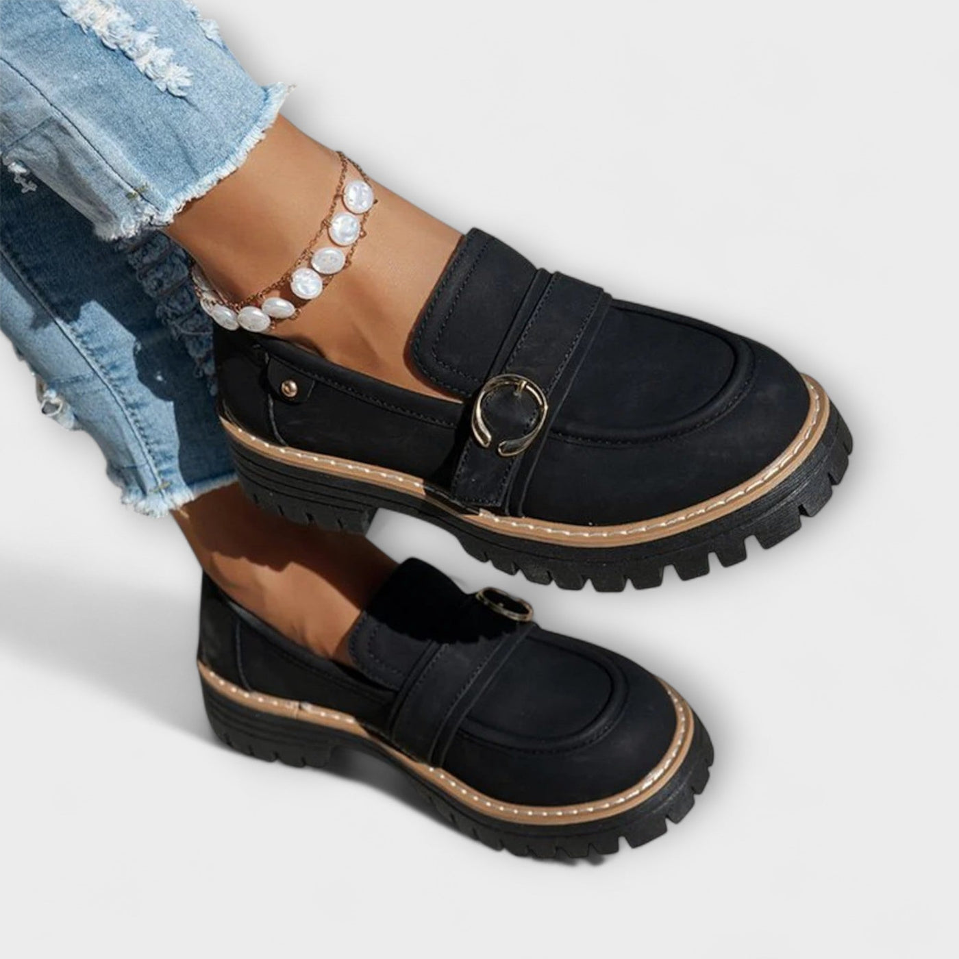 Lora – Mocassins Casual à Bout Rond