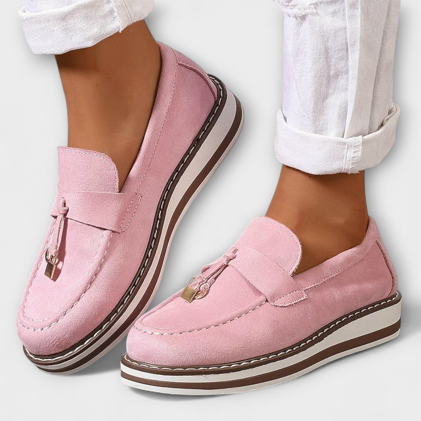 Halo – Mocassins décontractés à Bout Rond
