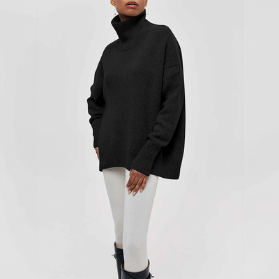 Amelia | Pull en maille élégant à col roulé