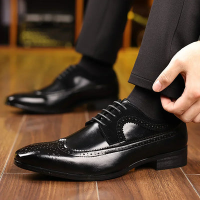 Chaussures en cuir à lacets Alexander Prescott