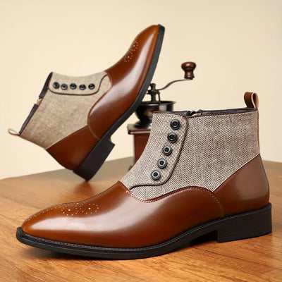 Bottines Chelsea en cuir Gerald Wentworth