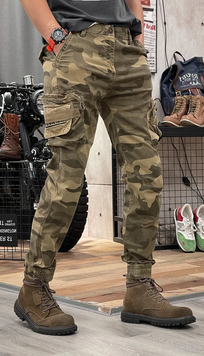 L’atelier D’amélie-Jeans Biker Slim Fit Distressés pour Hommes