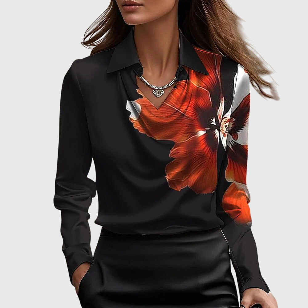 Brooklyn™ | Élégante Blouse en Satin