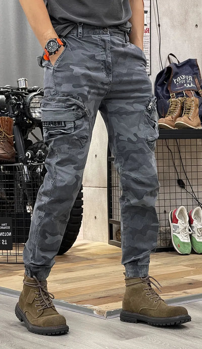 L’atelier D’amélie-Jeans Biker Slim Fit Distressés pour Hommes