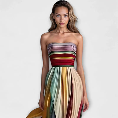 Flora™ | Robe d'Été Sans Manches Multicolore