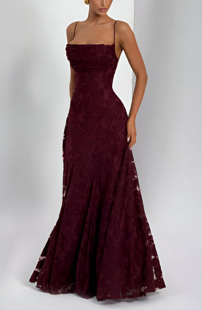 Francisa™ | Robe Maxi Corset en Dentelle