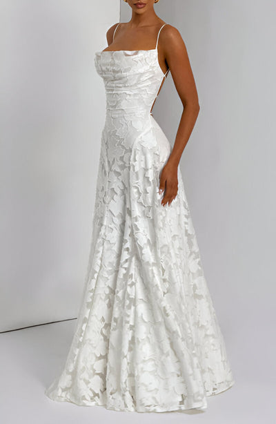 Francisa™ | Robe Maxi Corset en Dentelle