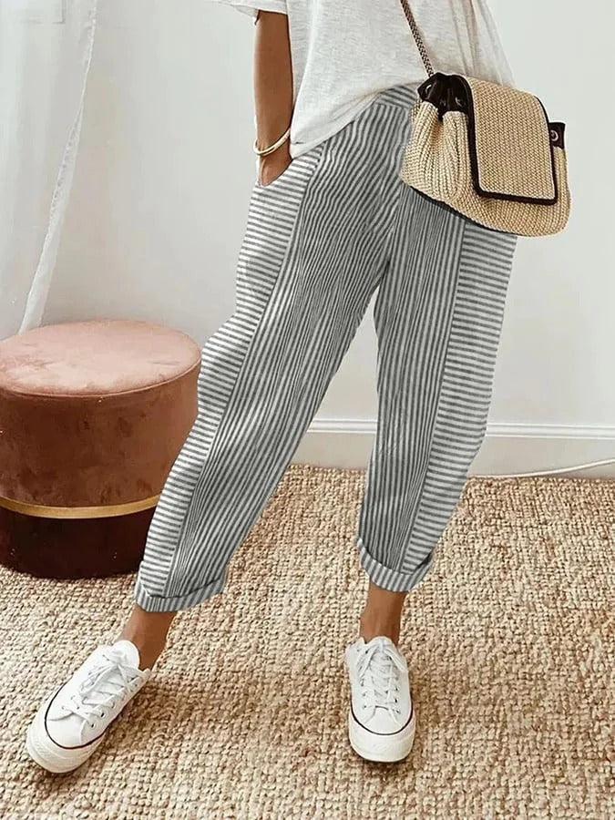 Kae | Pantalon Rayé