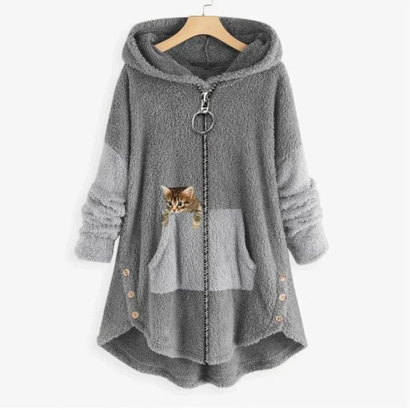 Sagas | Sweat à capuche en peluche douce
