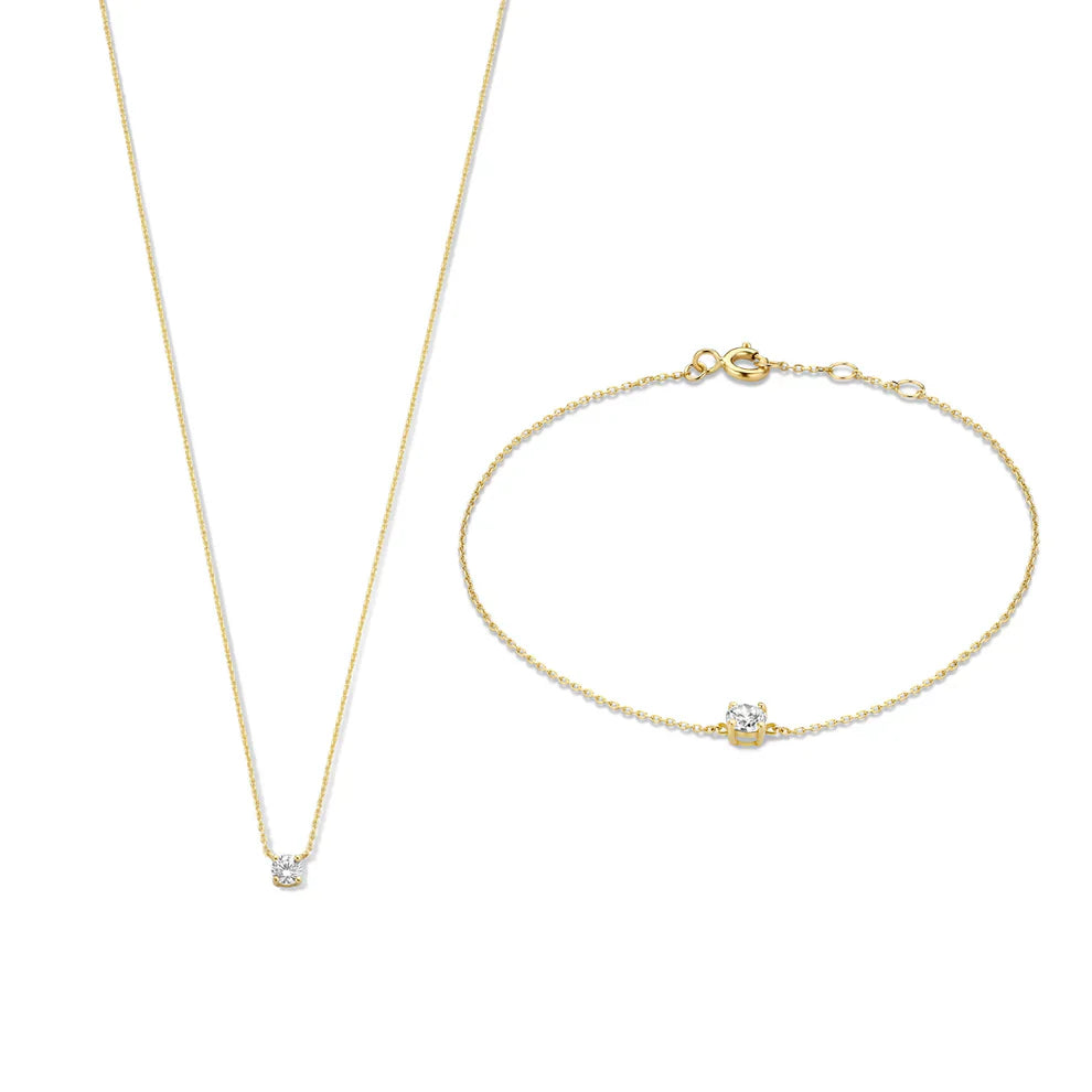 Set de pierres Moissanite Cléa | Or