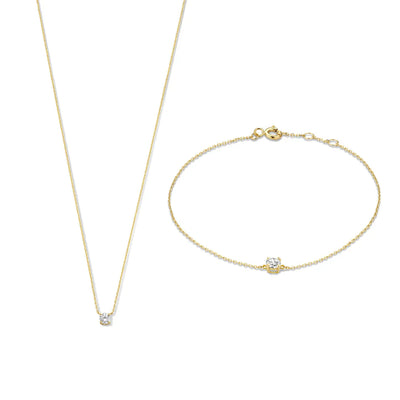 Set de pierres Moissanite Cléa | Or