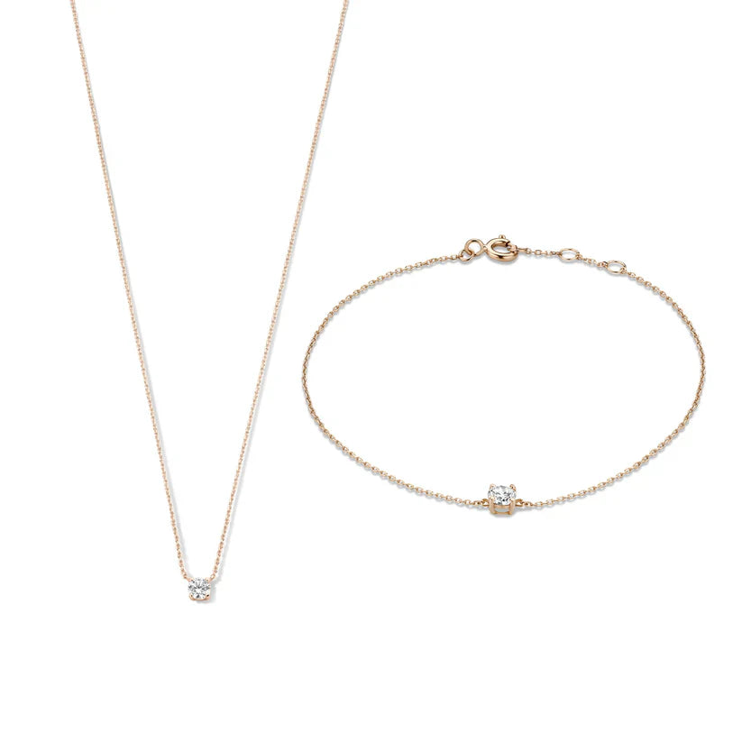 Set de pierres Moissanite Cléa | Or