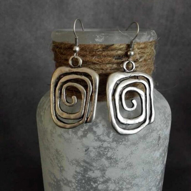 SPIRALE D'ARGENTO | SOUPIRS DE LUNE BOUCLES D'OREILLES