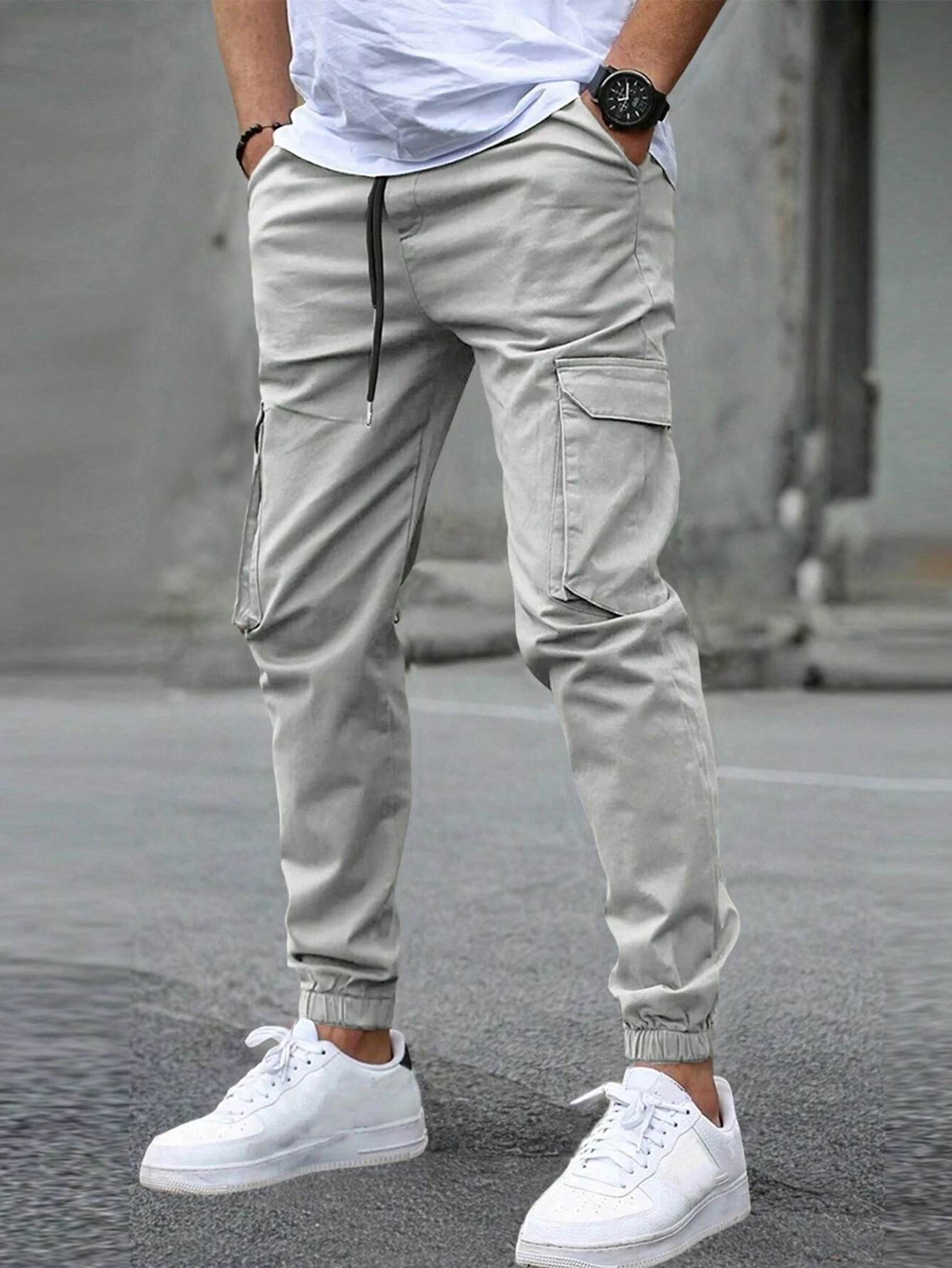 DAVIDE | PANTALONS CARGO JOGGER POUR HOMME