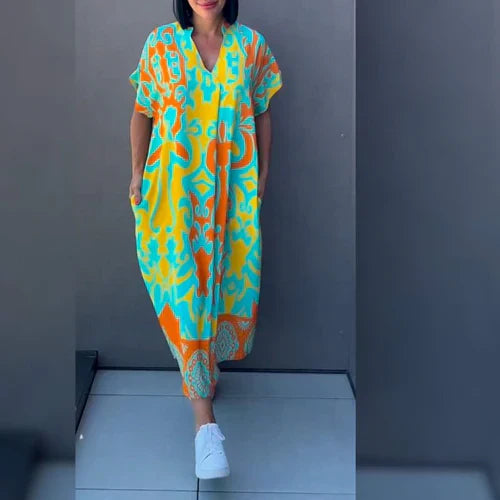 Elena™ - Élégante robe florale