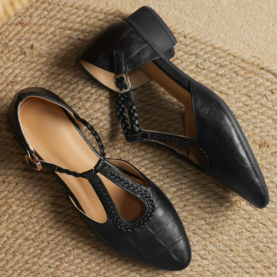 Sara – Chaussures Orthopédiques en Cuir ⏐ Édition Premium