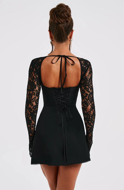 ANASTASIA™ | ROBE COURTE EN DENTELLE RAFFINÉE